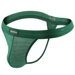 Men Ultra-Thin T-Back Sexy Sheer Mesh Smooth Underwear Comfortable Underpants Breathable Quick Dry Soft Bikini Thongs