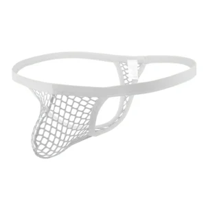 Sexy Underwear Hot Man Transparent Mesh Thong Men Panties G String T-back Jockstrap Erotic Costume Man Cock Pouch