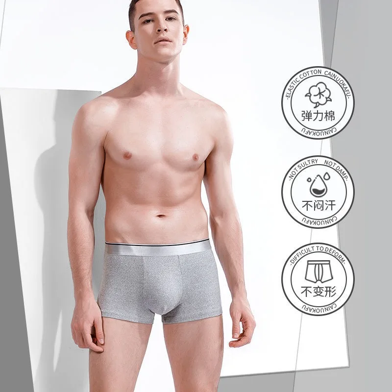 New Men'S Underwears Men Panties Boxers Breathable Sexy Male Boxer Solid Underpants Comfortable Plus Size Mens Underwear Boxers New Men'S Underwears Men Panties Boxers Breathable Sexy Male Boxer Solid Underpants Comfortable Plus Size Mens Underwear Boxers – Bild 4
