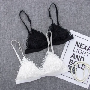 Frauen Sexy Spitze Bh Draht Kostenlose Ungepolsterte Dessous Bralette Weibliche Ultra Dünne Sexy Büstenhalter Mädchen Unterwäsche A/B Tasse