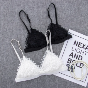 Frauen Sexy Spitze Bh Draht Kostenlose Ungepolsterte Dessous Bralette Weibliche Ultra Dünne Sexy Büstenhalter Mädchen Unterwäsche A/B Tasse