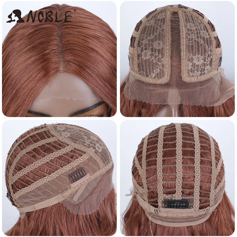 Noble Synthetic Lace Front Wig Long Wavy Ombre Blonde Wig Red Wigs Lace Part Synthetic Lace Wigs For Women Lace Front Wigs Noble Synthetic Lace Front Wig Long Wavy Ombre Blonde Wig Red Wigs Lace Part Synthetic Lace Wigs For Women Lace Front Wigs – Bild 6