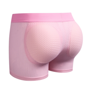 Sexy Herren-Unterwäsche, Boxershorts, gepolsterte Push-Up-Unterwäsche, Herren-Boxershorts, Hüft-Po, gepolsterte elastische Badehose, Verbesserung oder als Badebekleidung
