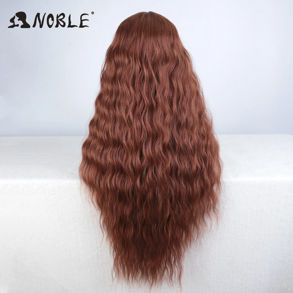 Noble Synthetic Lace Front Wig Long Wavy Ombre Blonde Wig Red Wigs Lace Part Synthetic Lace Wigs For Women Lace Front Wigs Noble Synthetic Lace Front Wig Long Wavy Ombre Blonde Wig Red Wigs Lace Part Synthetic Lace Wigs For Women Lace Front Wigs – Bild 4