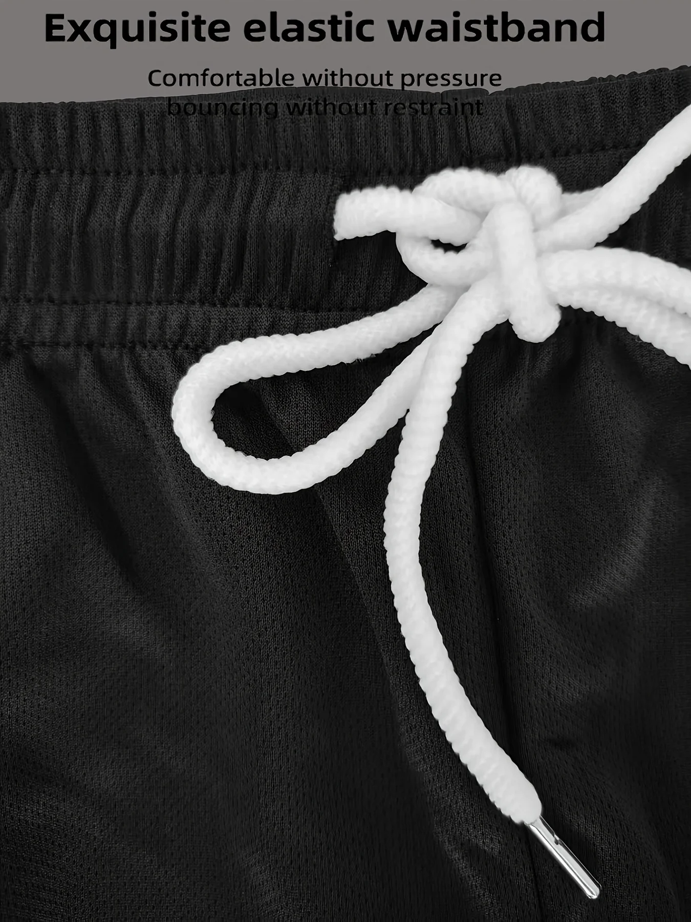 Neue Sommer-Fitness-Sportbekleidung Für Herren, Kurzärmeliges T-Shirt Und Shorts, Zweiteiliges Set, Atmungsaktive Und Schnelltrocknende Freizeitkleidung. Neue Sommer-Fitness-Sportbekleidung Für Herren, Kurzärmeliges T-Shirt Und Shorts, Zweiteiliges Set, Atmungsaktive Und Schnelltrocknende Freizeitkleidung. – Bild 4