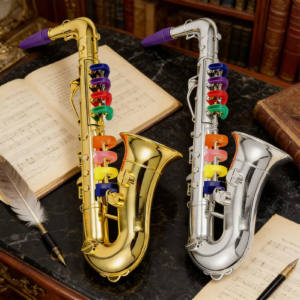 Kinderspielzeug Saxophon Mini Simulations-Musikinstrument Pädagogisches Spielzeug Blasinstrument Klarinette Trompete Horn Bühnenauftritt Geschenk