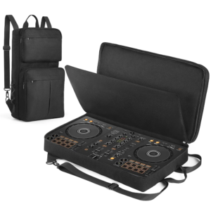 Carrying Case Shoulder Bag Backpack for Pioneer DDJ-400/DDJ-FLX4 for Roland DJ-202 DJ Controller Case Adjustable Shoulder Strap
