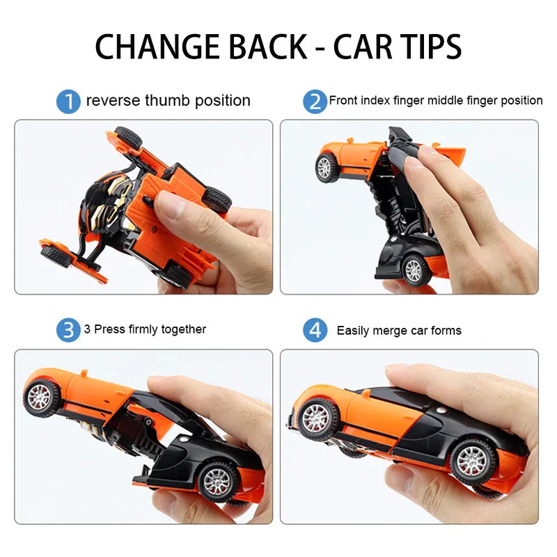 One Click Automatic Collision Deformation Robot Boy Gift Dual Form Toy Car Father Son Interactive Model Car One Click Automatic Collision Deformation Robot Boy Gift Dual Form Toy Car Father Son Interactive Model Car – Bild 4