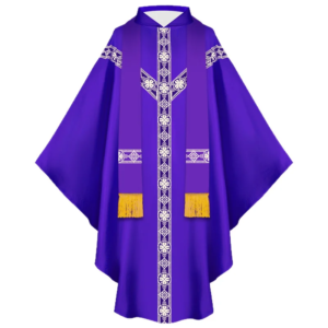 2026 Sechsfarbige Eur-USA mittelalterliche Druck muslimische Robe für Männer, Halloween Priester Klerus Gebetskleidung, COS Spielkostüm, Länge 128 cm