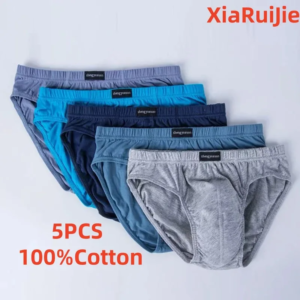 Baumwollunterhosen für Herren, Slips, Herrenunterwäsche, Höschen, Shorts, sexy Unterwäsche in den Größen XL bis 6XL, 2/3/4/5 Stück/Lot