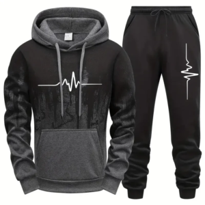 Hochwertiger Herren-Trainingsanzug, lässig, Joggen, Herren, vielseitige Sweatshirts, Jogginghose, modisch, bequem, täglich, Sport, einfaches Hoodie-Set