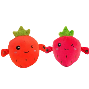 Interactive Fruit Music Plush Toy Carrot Strawberry Robot Doll Cuddle Sensory Toddler Educational Activity Stuffed Animal Gift