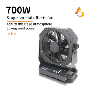 700W Stage Fan Machine Professional Variable Speed Remote Control Stage Atmosphere Machine Disco DJ Equipment