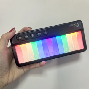 Children Electronic Piano Toy Electronic Kids Keyboard Touch Screen Light Piano Toy Portable Musical Instruments Educational