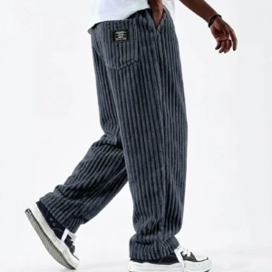 Winter 2026 Neue Mode Herren Cordhose Gerade Geschnittene Freizeithose Frühling Herbst Outdoor Streetwear mit Kordelzug Elastischer Bund
