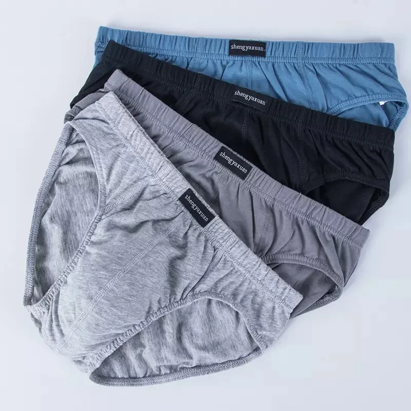 Baumwollunterhosen Für Herren, Slips, Herrenunterwäsche, Höschen, Shorts, Sexy Unterwäsche In Den Größen Xl Bis 6Xl, 2/3/4/5 Stück/Lot Baumwollunterhosen Für Herren, Slips, Herrenunterwäsche, Höschen, Shorts, Sexy Unterwäsche In Den Größen Xl Bis 6Xl, 2/3/4/5 Stück/Lot – Bild 3