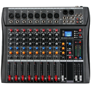 DJ Controller Mixer Audio Sound Mischtabelle Karte Professionelle PC Digitale Konsolen Schnittstelle Konsole Pro Ausrüstung 8 Kanal