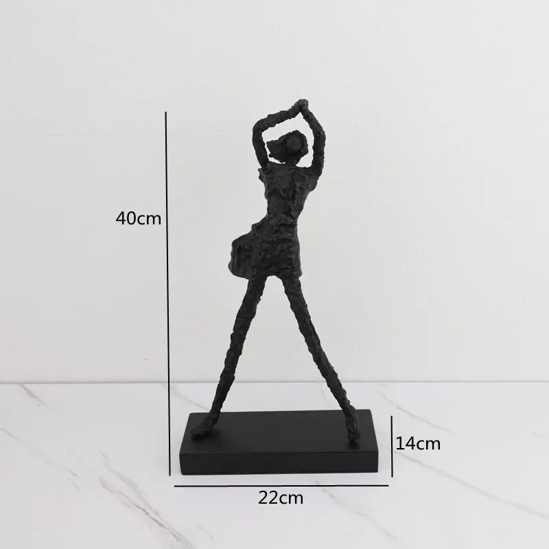 Kreative Abstrakte Menschliche Skulptur Aus Metall, Schwarze Person, Schlafzimmer, Arbeitszimmer, Ornament, Wohnzimmer, Dekoration, Kunst, Heimdekoration, Zubehör Kreative Abstrakte Menschliche Skulptur Aus Metall, Schwarze Person, Schlafzimmer, Arbeitszimmer, Ornament, Wohnzimmer, Dekoration, Kunst, Heimdekoration, Zubehör – Bild 7