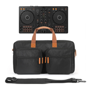 Portable DJ Turntables Carrying Case For Pioneer DJ DDJ-FLX4 DDJ-REV1 For Numark Mixtrack Platinum FX DJ Disc Player Storage Bag