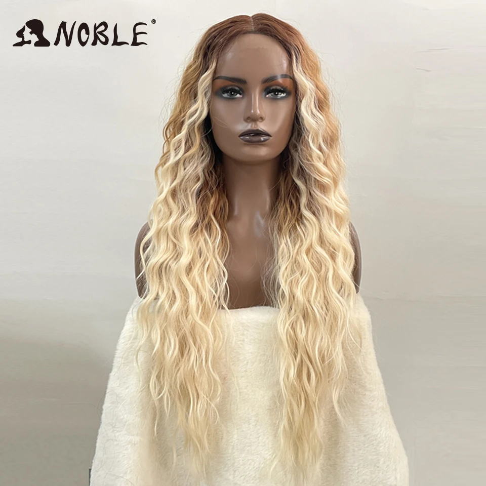 Noble Synthetic Lace Front Wig Long Wavy Ombre Blonde Wig Red Wigs Lace Part Synthetic Lace Wigs For Women Lace Front Wigs Noble Synthetic Lace Front Wig Long Wavy Ombre Blonde Wig Red Wigs Lace Part Synthetic Lace Wigs For Women Lace Front Wigs – Bild 18