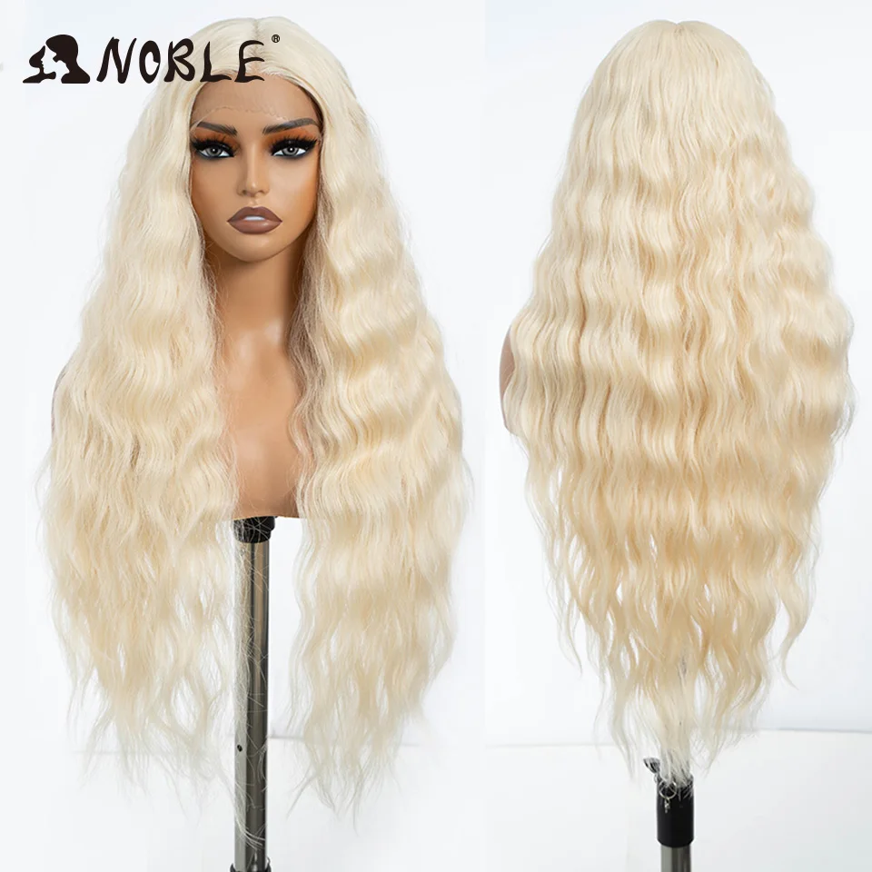 Noble Synthetic Lace Front Wig Long Wavy Ombre Blonde Wig Red Wigs Lace Part Synthetic Lace Wigs For Women Lace Front Wigs Noble Synthetic Lace Front Wig Long Wavy Ombre Blonde Wig Red Wigs Lace Part Synthetic Lace Wigs For Women Lace Front Wigs – Bild 13