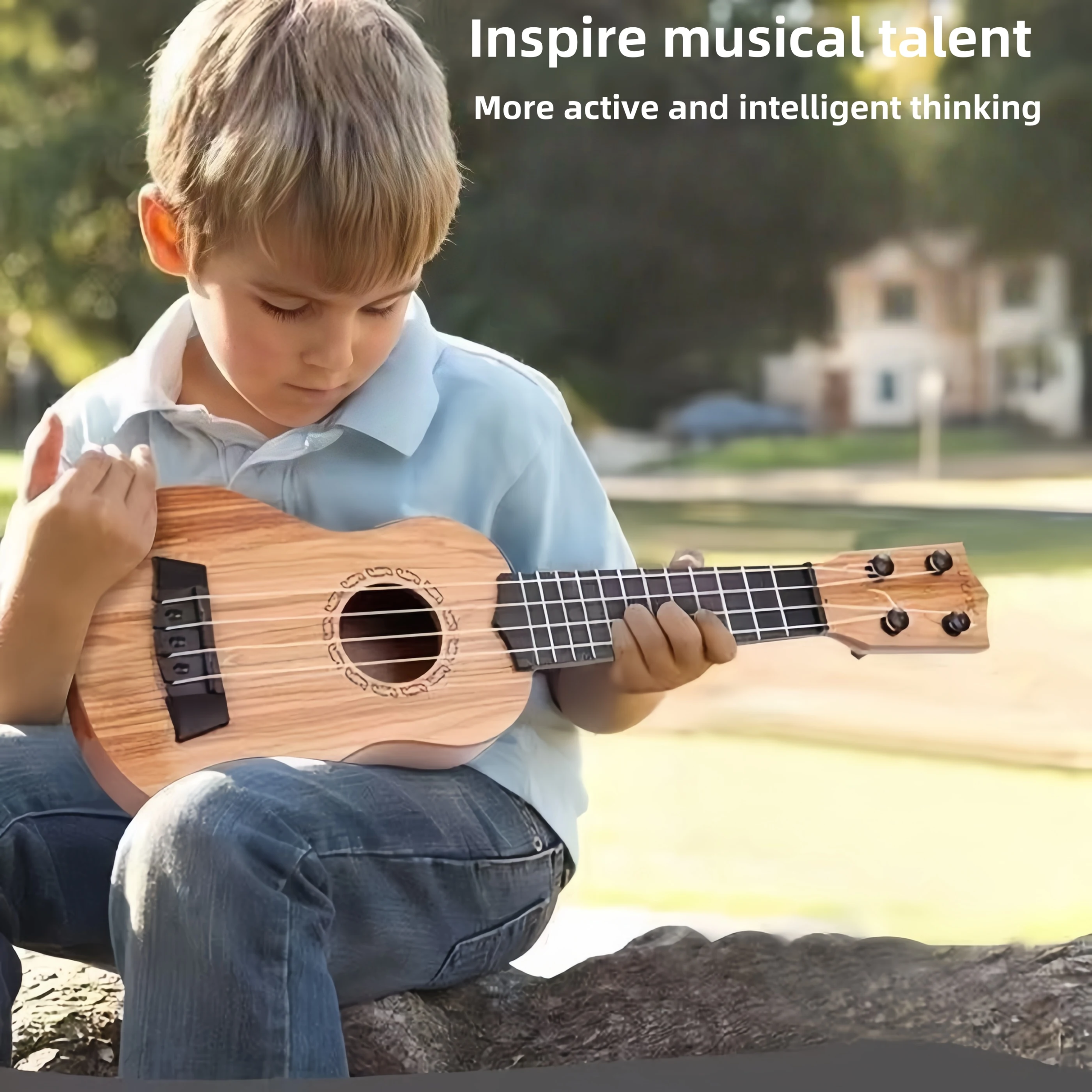 Children'S Toy Guitar And String Instrument Toys, Ukulele Toys Puzzle Educational Music Toys Stimulate Children'S Musical Talent Children'S Toy Guitar And String Instrument Toys, Ukulele Toys Puzzle Educational Music Toys Stimulate Children'S Musical Talent