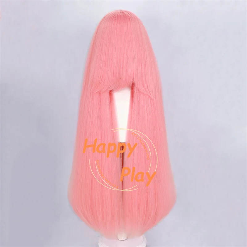 Vorgekrimpte Synthetische 500 G + 100 Cm Anime-Cosplay-Perücke, Rosa Serie, Universelle Dicke, Voluminöse Basic-Perücke Für Damen, Hitzebeständiges Haar Vorgekrimpte Synthetische 500 G + 100 Cm Anime-Cosplay-Perücke, Rosa Serie, Universelle Dicke, Voluminöse Basic-Perücke Für Damen, Hitzebeständiges Haar – Bild 3