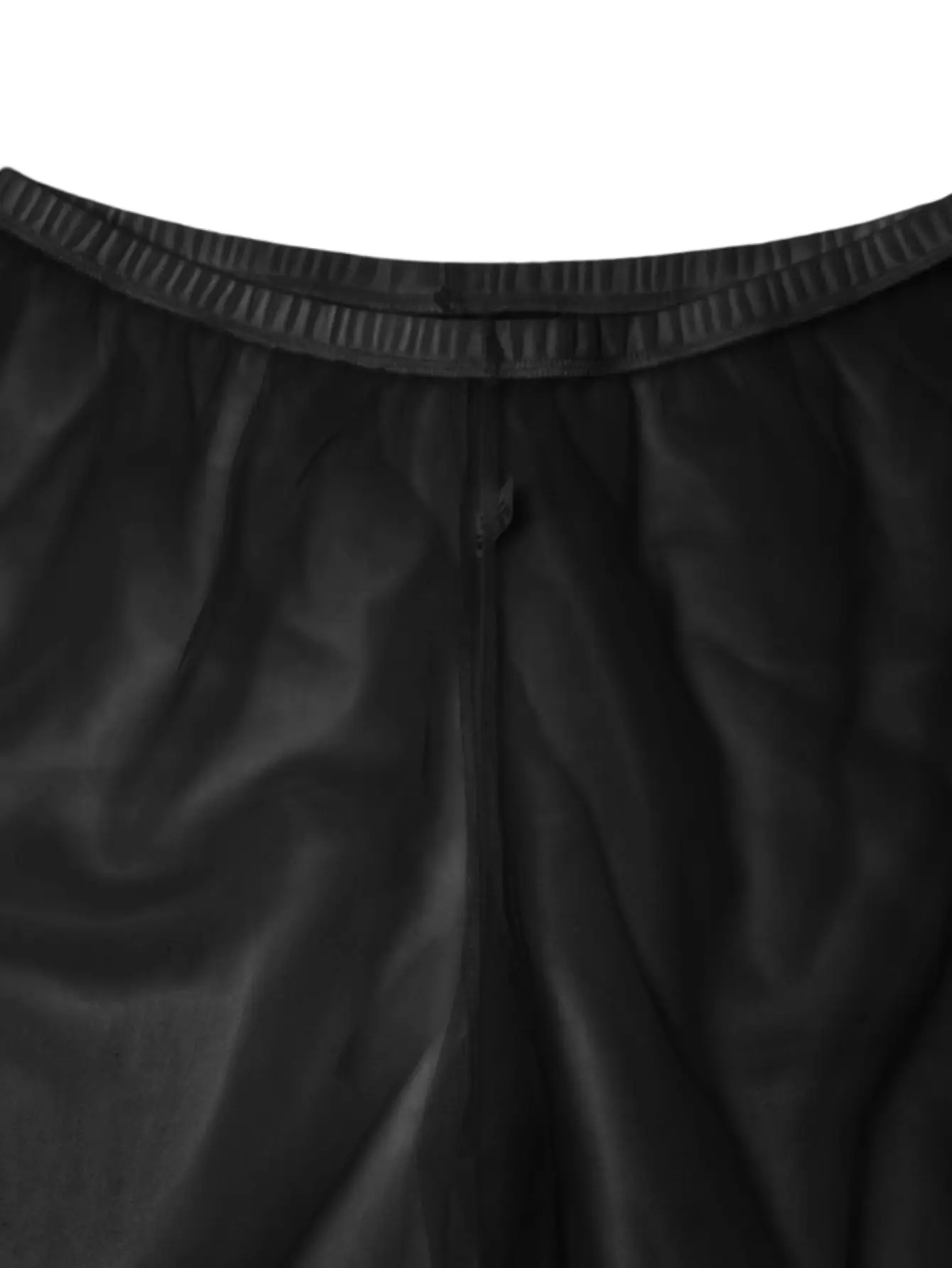 Durchsichtige Mesh-Unterwäsche Für Herren, Transparent, Sexy, Atmungsaktiv, Bequem, Kurze Shorts, Erhältlich In Den Farben Schwarz Und Weiß Durchsichtige Mesh-Unterwäsche Für Herren, Transparent, Sexy, Atmungsaktiv, Bequem, Kurze Shorts, Erhältlich In Den Farben Schwarz Und Weiß – Bild 5