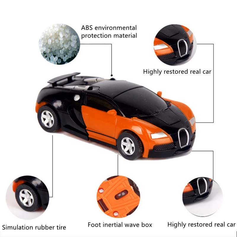One Click Automatic Collision Deformation Robot Boy Gift Dual Form Toy Car Father Son Interactive Model Car One Click Automatic Collision Deformation Robot Boy Gift Dual Form Toy Car Father Son Interactive Model Car – Bild 5