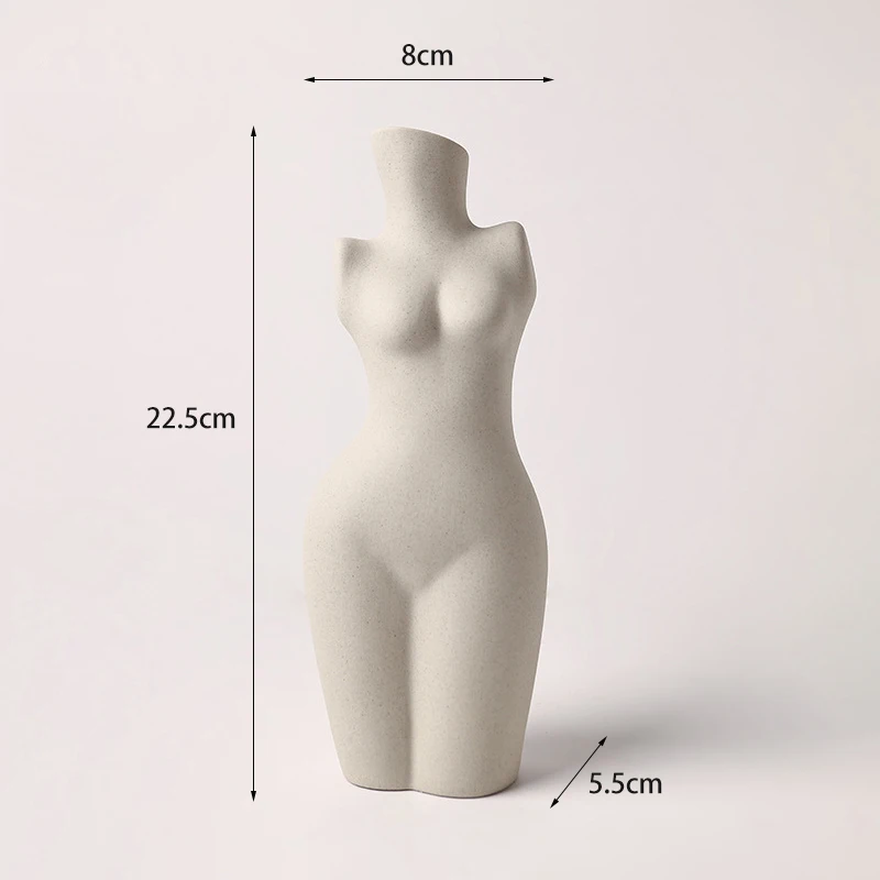 Menschlicher Körper Styling Kunst Vase Silent Wind Keramik Vase Skulptur Weiß Primitiven Embryo Blumen Orgel Ins Hotels Nach Hause Dekorieren Menschlicher Körper Styling Kunst Vase Silent Wind Keramik Vase Skulptur Weiß Primitiven Embryo Blumen Orgel Ins Hotels Nach Hause Dekorieren – Bild 7