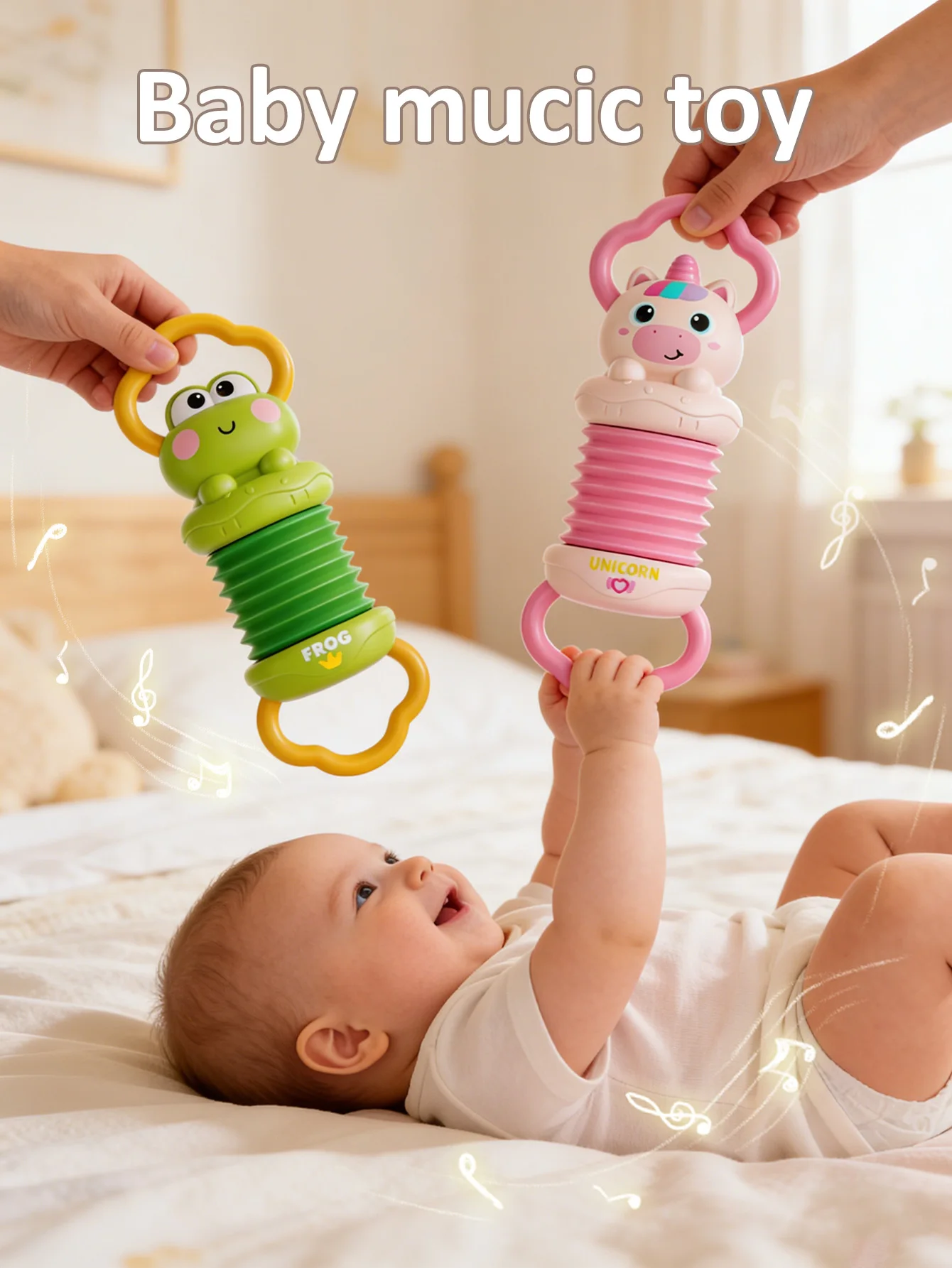 Baby Accordion Toy Unicorn Musical Instrument Early Educational Sensory Toy For Toddlers Interactive Handheld Toy Birthday Gift Baby Accordion Toy Unicorn Musical Instrument Early Educational Sensory Toy For Toddlers Interactive Handheld Toy Birthday Gift