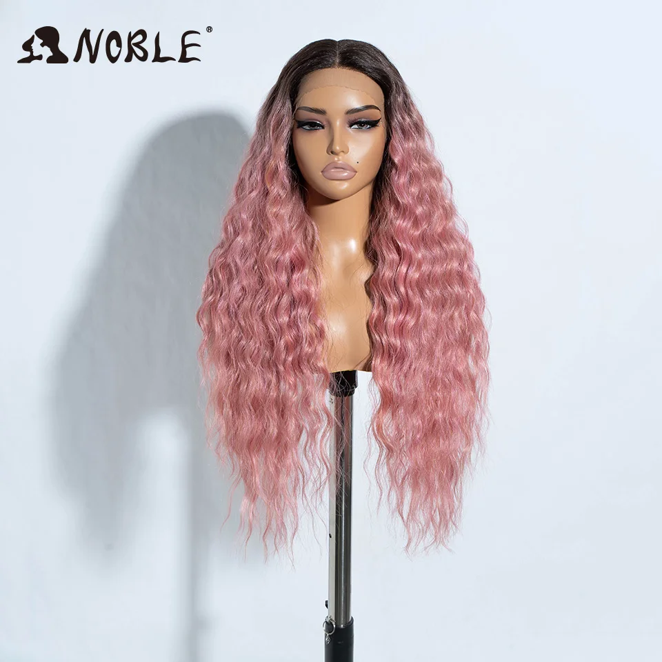 Noble Synthetic Lace Front Wig Long Wavy Ombre Blonde Wig Red Wigs Lace Part Synthetic Lace Wigs For Women Lace Front Wigs Noble Synthetic Lace Front Wig Long Wavy Ombre Blonde Wig Red Wigs Lace Part Synthetic Lace Wigs For Women Lace Front Wigs – Bild 9