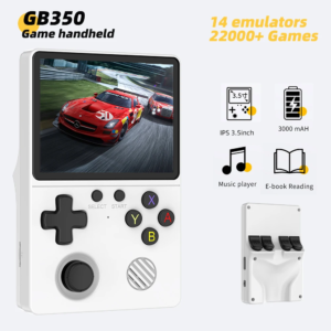 GB350 Game Console Has over 20000 Built-in Games and Supports Functions Such as E-books, Music Players, Video Players, Etc