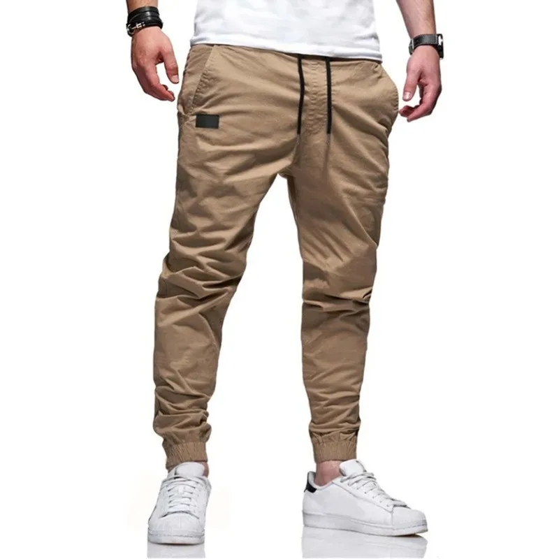 Neue Männer Casual Sport Hosen Jogginghose Männlichen Jogger Cargo Harem Bleistift Hosen Hosen Multi-Tasche Sweatwear Neue Männer Casual Sport Hosen Jogginghose Männlichen Jogger Cargo Harem Bleistift Hosen Hosen Multi-Tasche Sweatwear – Bild 3