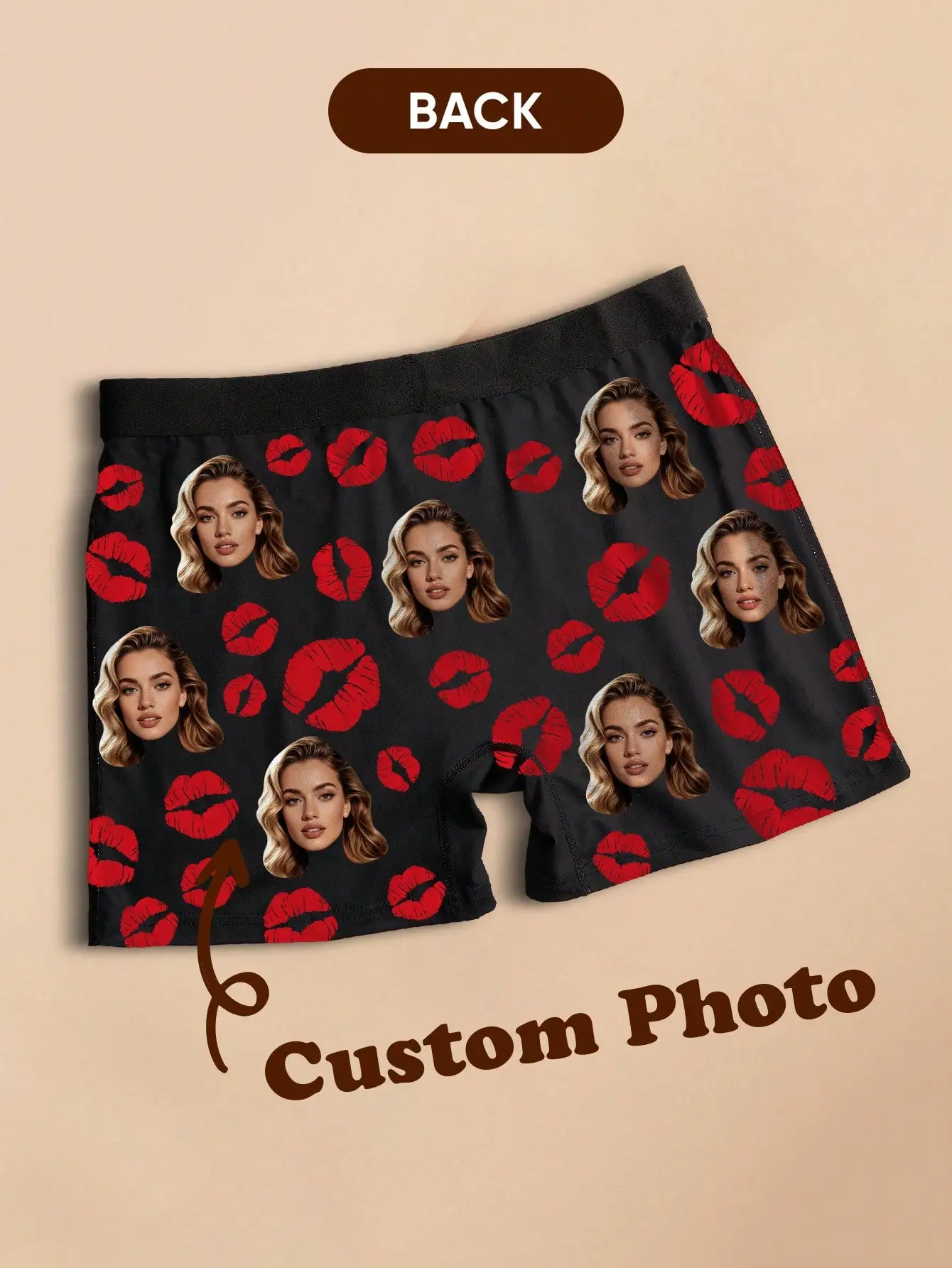 Personalisierte Herren-Boxershorts Mit Individuellem Foto, Lustige, Personalisierte Herren-Shorts, Sechs Größen Erhältlich, Geschenk Für Ihn Personalisierte Herren-Boxershorts Mit Individuellem Foto, Lustige, Personalisierte Herren-Shorts, Sechs Größen Erhältlich, Geschenk Für Ihn – Bild 5
