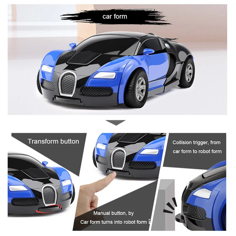 One Click Automatic Collision Deformation Robot Boy Gift Dual Form Toy Car Father Son Interactive Model Car One Click Automatic Collision Deformation Robot Boy Gift Dual Form Toy Car Father Son Interactive Model Car – Bild 3