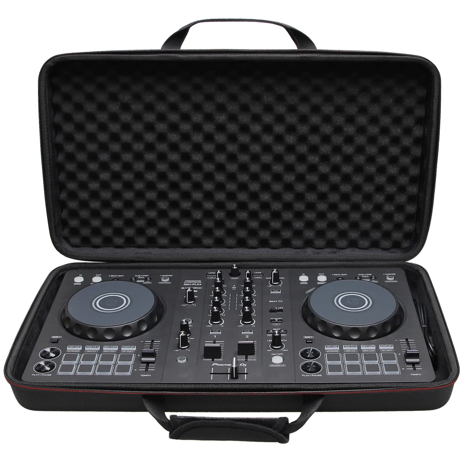 Ltgem Hülle Für Pioneer Dj Ddj-Flx4 2-Deck Rekordbox Und Serato Dj Controller Musikgerät Aufbewahrungskoffer Tragbar Ltgem Hülle Für Pioneer Dj Ddj-Flx4 2-Deck Rekordbox Und Serato Dj Controller Musikgerät Aufbewahrungskoffer Tragbar