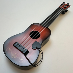 12.6 Inches Children Guitar Toy Can Be Used To Play Elementary Instruments With Paddles Simulating Yukrili Music Toys