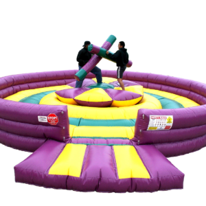 5x5m Outdoor Party Games Bouncy  Inflatable Duel Game  Gladiator Joust Bouncer  Inflatable Games  Platform for Kids and Adults