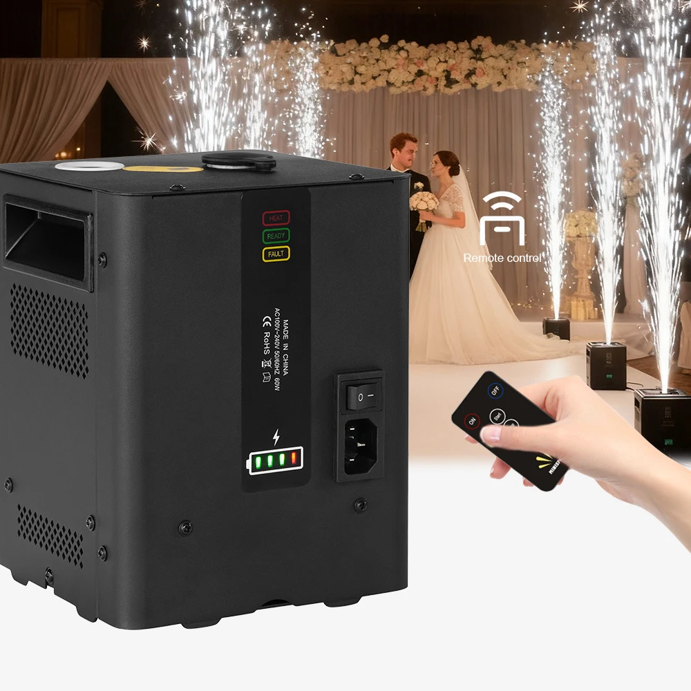 Dj-Equipment, Wiederaufladbarer Akku, Mini-Kaltfunkeneffekt, Ferngesteuertes Mini-Elektronik-Dmx-Disco-Bühnenlicht Für Hochzeiten, Events Und Partys Dj-Equipment, Wiederaufladbarer Akku, Mini-Kaltfunkeneffekt, Ferngesteuertes Mini-Elektronik-Dmx-Disco-Bühnenlicht Für Hochzeiten, Events Und Partys