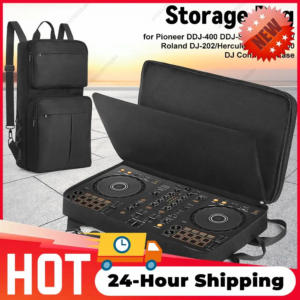 Für Pioneer DDJ-400/DDJ-FLX4 für Roland DJ-202 Tragbare Plattenspieler Schutzhülle Staub Tragen Lagerung Taschen mit Schulter Gurt ﻿