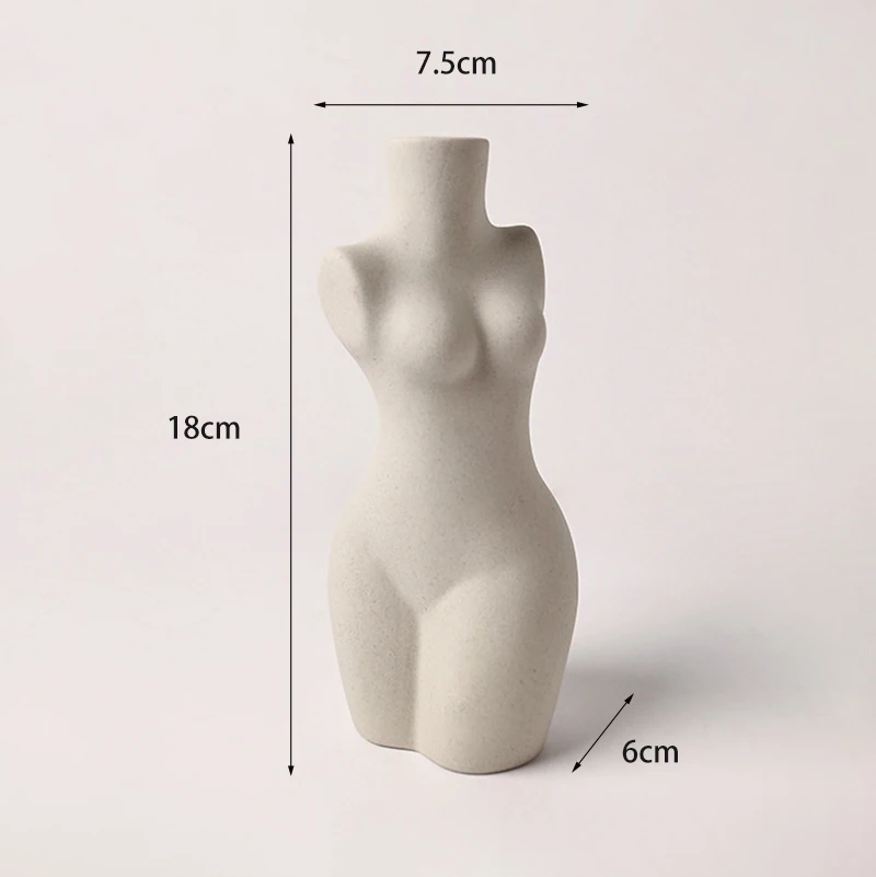 Menschlicher Körper Styling Kunst Vase Silent Wind Keramik Vase Skulptur Weiß Primitiven Embryo Blumen Orgel Ins Hotels Nach Hause Dekorieren Menschlicher Körper Styling Kunst Vase Silent Wind Keramik Vase Skulptur Weiß Primitiven Embryo Blumen Orgel Ins Hotels Nach Hause Dekorieren – Bild 9