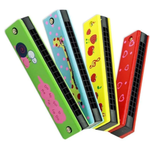 Wooden Harmonica Musical Instruments For Beginners Kids Montessori Early Childhood Educational Toys Party Favors Birthday Gifts
