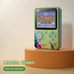 500 Spiele Mini Handheld-Spielkonsole mit Eingebauten Klassischen Retro G5 Spielen, TV-Ausgang-Unterstützung und Gamepad, Weihnachtsgeschenk für Kinder und Erwachsene