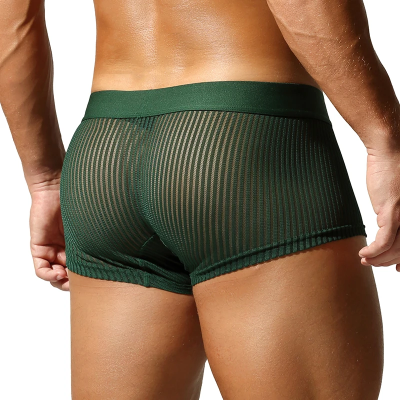 Seobean New Men'S Translucent Boxer Brief Underwear Comfortable Polyester Boxer Shorts For Men Seobean New Men'S Translucent Boxer Brief Underwear Comfortable Polyester Boxer Shorts For Men – Bild 10