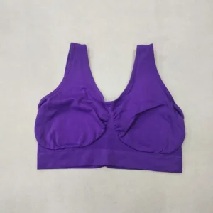 Ungefütterte nahtlose BH-Weste für Damen, Schlafunterwäsche, Yoga, Sport, Büstenhalter, große Größe, Top ohne Schwamm-Einsatzpolster, Bralette