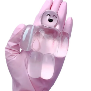 Squishy Transparent Jelly Robot Squeeze Toy Cute Super Soft Slow Rebound Water Sense Cartoon Toy Kawaii Stress-relieving Gift