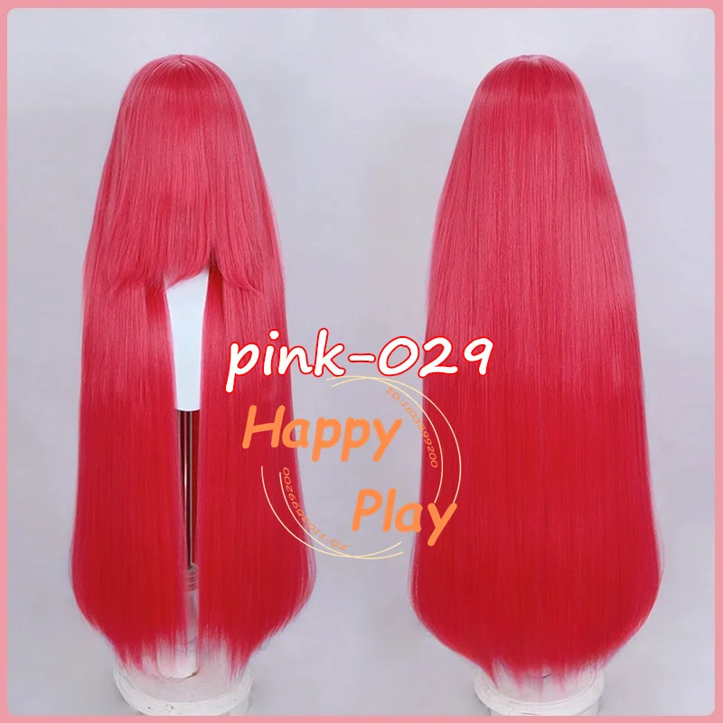 Vorgekrimpte Synthetische 500 G + 100 Cm Anime-Cosplay-Perücke, Rosa Serie, Universelle Dicke, Voluminöse Basic-Perücke Für Damen, Hitzebeständiges Haar Vorgekrimpte Synthetische 500 G + 100 Cm Anime-Cosplay-Perücke, Rosa Serie, Universelle Dicke, Voluminöse Basic-Perücke Für Damen, Hitzebeständiges Haar – Bild 15