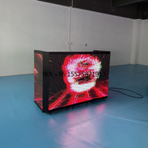Tragbare Indoor-Outdoor Faltbare DJ-Kabine mit LED-Display für Elektronische Musikfestivals, Nachtclubs und Partys