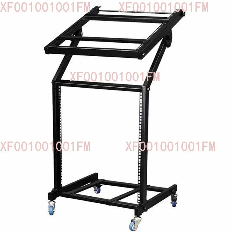 9/12/16U Verstellbarer Dj-Bühnenständer, Rollbares Audio-Equipment-Rack Mit Rädern, Beweglicher Verstärker-Gehäusehalter 9/12/16U Verstellbarer Dj-Bühnenständer, Rollbares Audio-Equipment-Rack Mit Rädern, Beweglicher Verstärker-Gehäusehalter